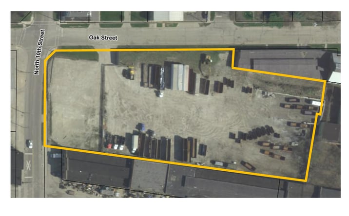 Pictures of Land property located at SE Corner of Oak & 10th Streets, DeKalb, IL 60115 for sales - image #1