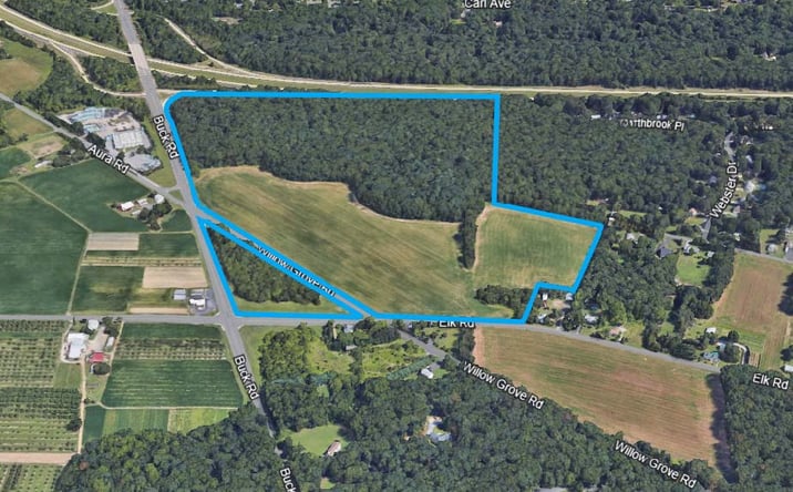 Pictures of Mixed Use, Land property located at Buck Road and Aura-Willow Grove Road, Elk, NJ 08343 for sales - image #1