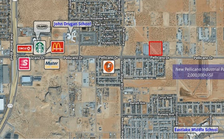 Pictures of Land property located at 12861 Pellicano, El Paso, TX 79928 for sales - image #1
