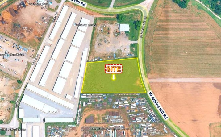 Pictures of Land property located at 1306 W Adkins Hill Rd, Norman, OK 73072 for sales - image #1