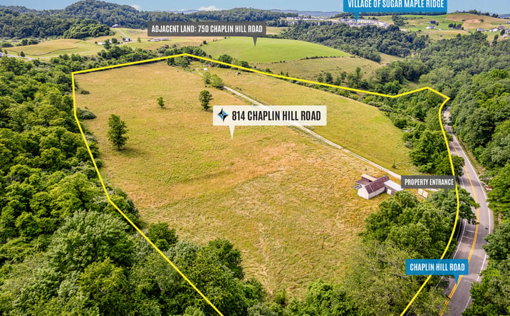 Pictures of Land property located at 814 Chaplin Hill Road, Morgantown, WV 26501 for sales - image #1