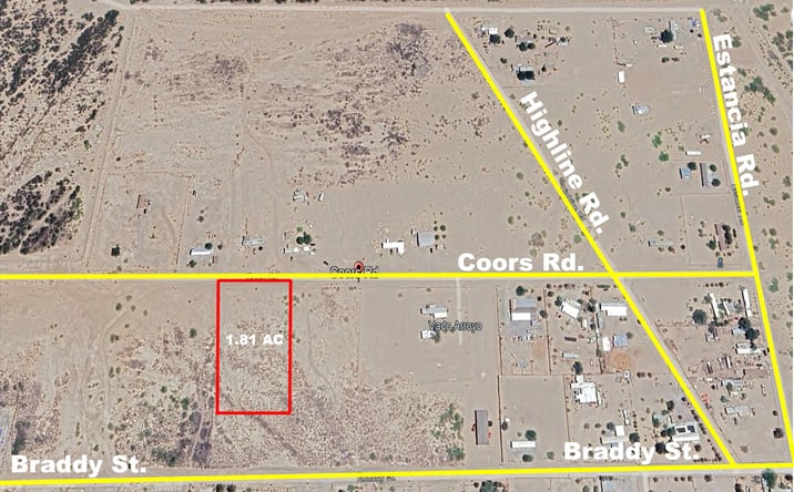 Pictures of Land property located at 89 Coors Rd, Vado, NM 88072 for sales - image #1