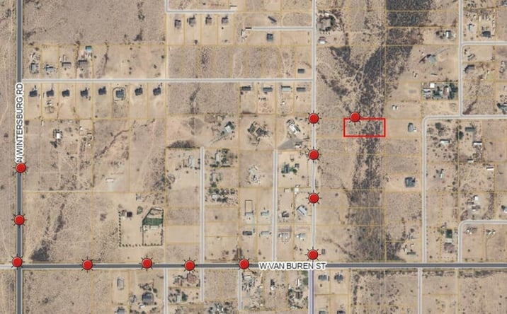 Pictures of Land property located at 37401 W Hayes ST Lot F, Tonopah, AZ 85354 for sales - image #1