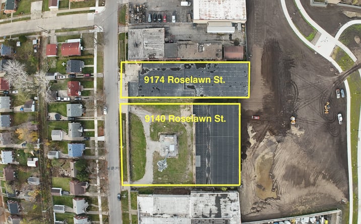 Pictures of Industrial property located at 9140-9174 Roselawn, Detroit, MI 48204 for sales - image #1