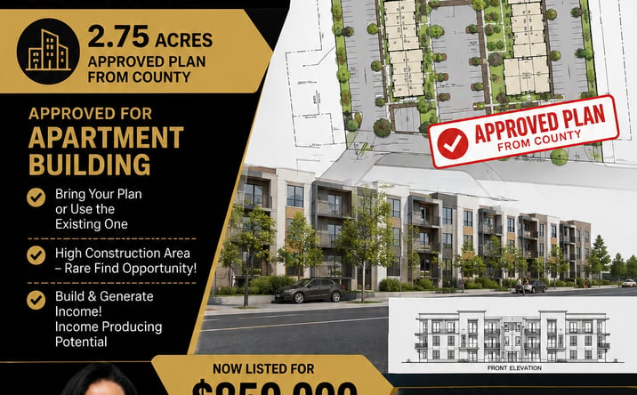 Pictures of Multifamily, Office, Land property located at E Sequoia Dr, Dinuba, CA 93618 for sales - image #1