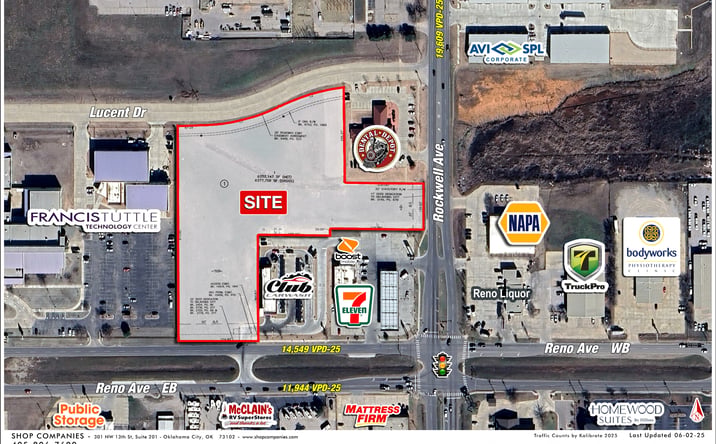 Pictures of Land property located at NWQ Reno Avenue & Rockwell Avenue, Oklahoma City, OK 73128 for sales - image #1