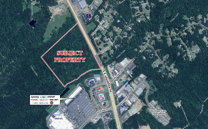 Pictures of Land property located at 2610 N Columbia St, Milledgeville, GA 31061 for sales - image #1