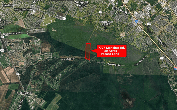 Pictures of Land, Multifamily property located at 7777 Manchac Rd, Saint Gabriel, LA 70776 for sales - image #1