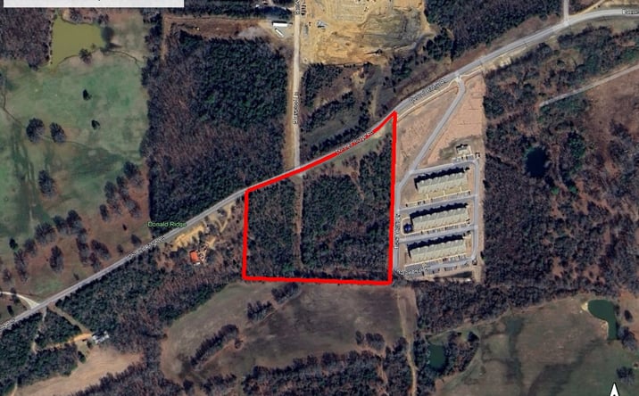 Pictures of Land property located at 3825 Donnell Ridge Road, Conway, AR 72034 for sales - image #1