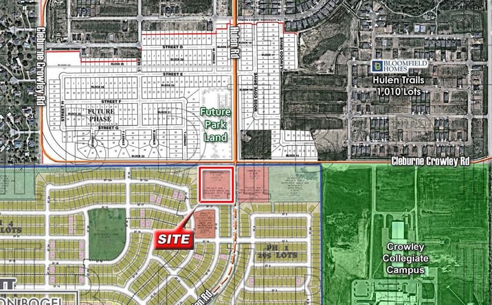 Pictures of Land property located at Hulen St. & Cleburne Crowley Rd, Fort Worth, TX 76036 for sales - image #1