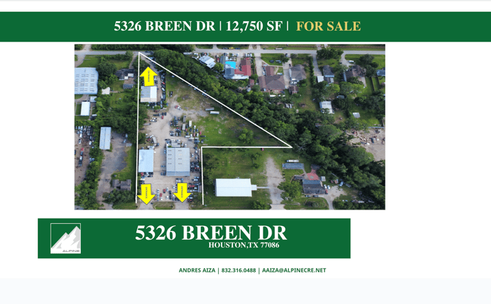 Pictures of Industrial, Land property located at 5326 Breen Dr, Houston, TX 77086 for sales - image #1