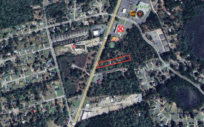 Pictures of Land property located at 2427 Crawfordville Hwy, Crawfordville, FL 32327 for sales - image #1