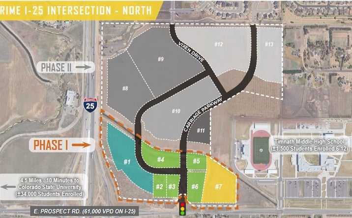 Pictures of Land property located at NEC I-25 & Prospect Rd, Fort Collins, CO 80525 for sales - image #1