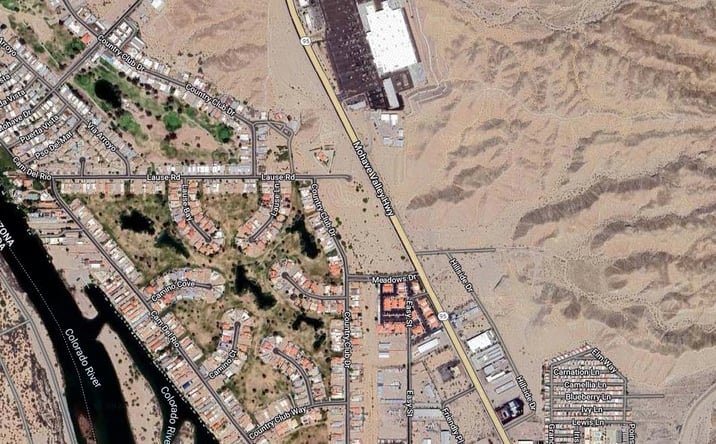 Pictures of Land property located at SEC Meadows Drive & Highway 95, Bullhead City, AZ 86442 for sales - image #1