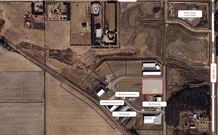 Pictures of Land property located at 204 Industrial Ct, Crooks, SD 57020 for sales - image #1