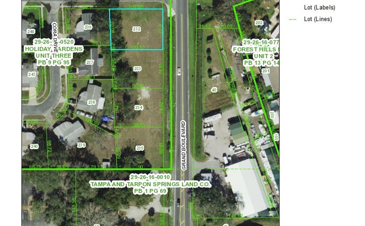 Pictures of Land property located at 2187 Grand Blvd, Holiday, FL 34690 for sales - image #1