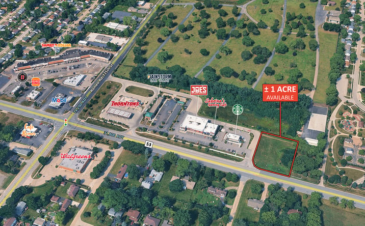 Pictures of Land, Retail property located at NWC Independence St and 135th St, Romeoville, IL 60446 for sales - image #1