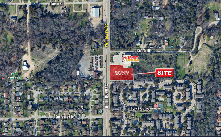 Pictures of Land property located at 6450 S Cockrell Hill Rd, Dallas, TX 75236 for sales - image #1