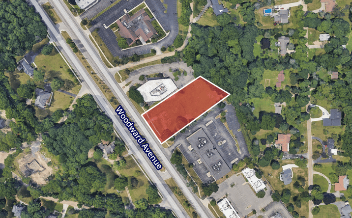 Pictures of Land property located at 43572 Woodward Ave, Bloomfield Hills, MI 48302 for sales - image #1