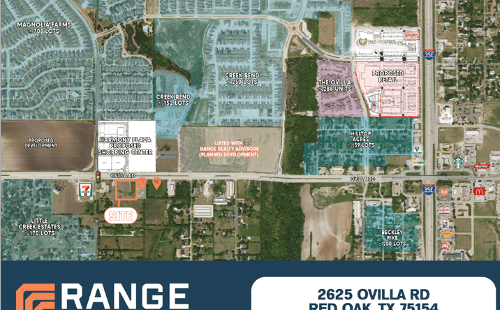 Pictures of Land property located at 2625 Ovilla Rd, Red Oak, TX 75154 for sales - image #1
