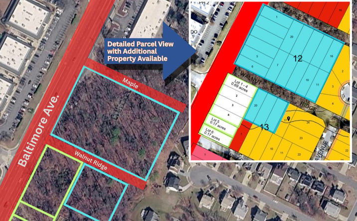 Pictures of Land, Mixed Use property located at 13909 Baltimore Ave, Laurel, MD 20707 for sales - image #1