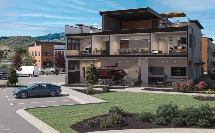 Pictures of Mixed Use, Multifamily, Office, Retail property located at 5788 W Cyn Vw Pl, Mountain Green, UT 84050 for sales - image #1