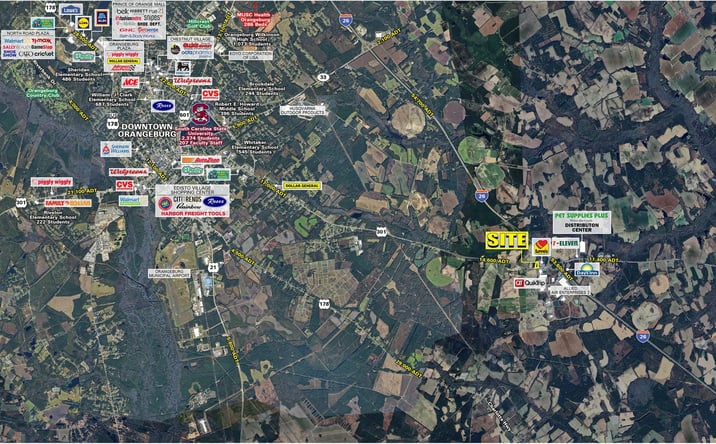 Pictures of Retail property located at Five Chop Rd & Millenium Dr, Orangeburg, SC 29115 for sales - image #1