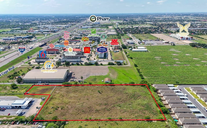Pictures of Industrial, Mixed Use, Office, Retail property located at 4911 N Cage Blvd, Pharr, TX 78577 for sales - image #1
