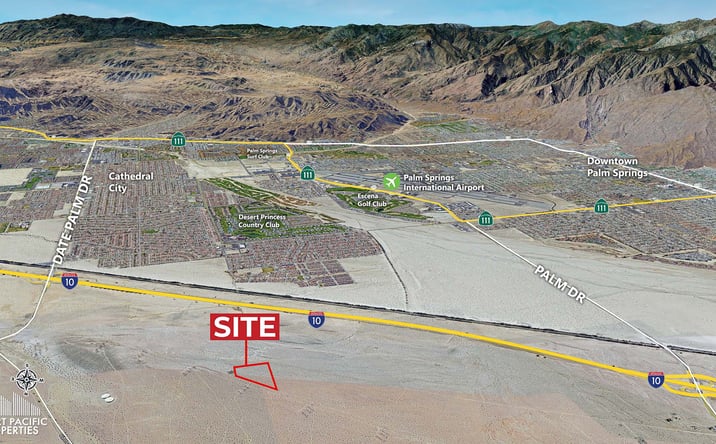 Pictures of Land property located at Varner Rd, Cathedral City, CA 92234 for sales - image #1