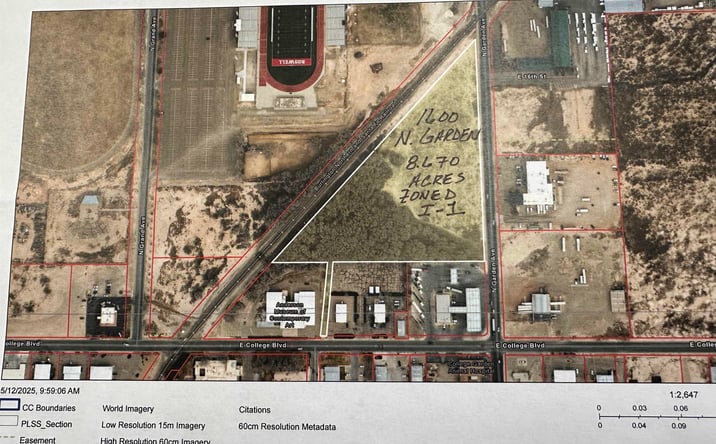 Pictures of Land property located at 1600 N Garden Avenue, Roswell, NM 88201 for sales - image #1