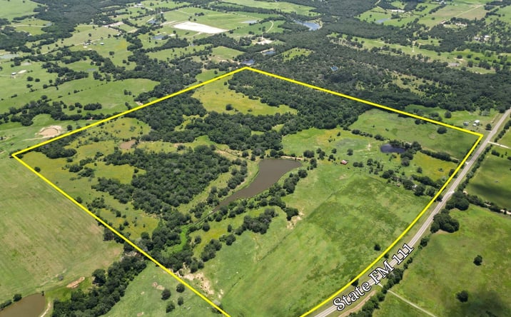 Pictures of Land property located at 10271 FM 111, Dime Box, TX 77853 for sales - image #1