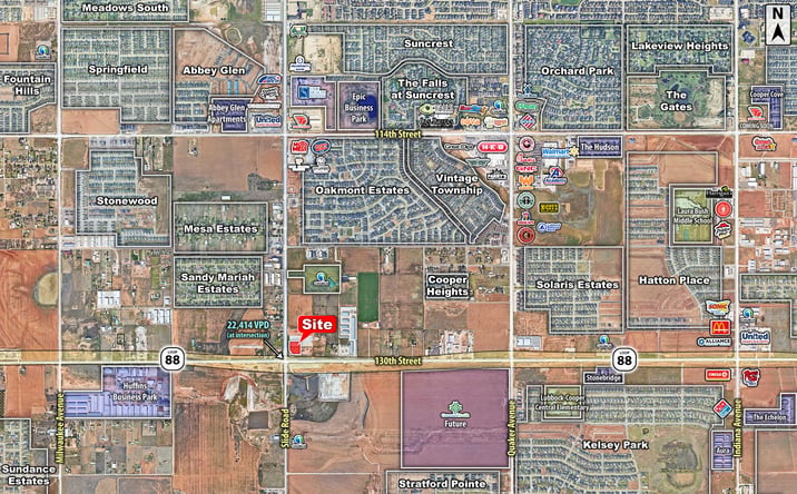 Pictures of Land property located at Loop 88 & Slide, Lubbock, TX 79424 for sales - image #1