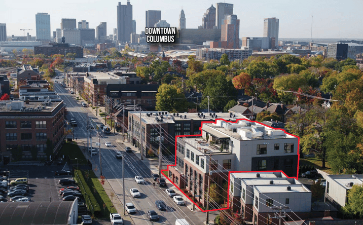 Pictures of Office, Mixed Use property located at 893 N 4th St, Columbus, OH 43201 for sales - image #1