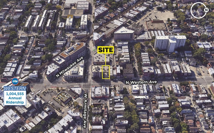 Pictures of Land, Multifamily property located at 2008 N Western Ave, Chicago, IL 60647 for sales - image #1