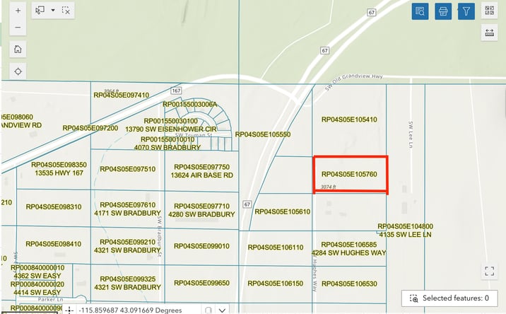 Pictures of Land property located at TBD SW Hughes Way, Mountain Home, ID 83647 for sales - image #1