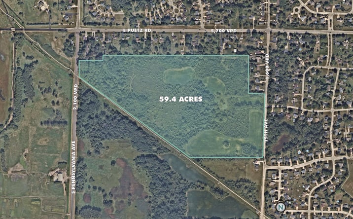 Pictures of Land property located at E Puetz Rd, Oak Creek, WI 53154 for sales - image #1
