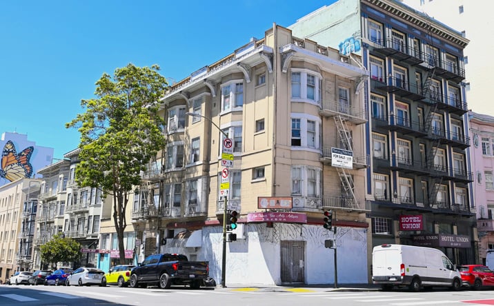Pictures of Retail, Multifamily, Mixed Use property located at 545-555 Hyde St, San Francisco, CA 94118 for sales - image #1