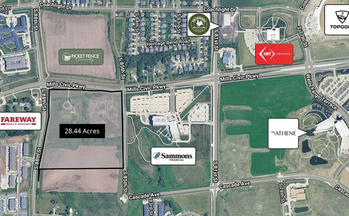 Pictures of Land property located at 8670 Mills Civic Pkwy, West Des Moines, IA 50266 for sales - image #1