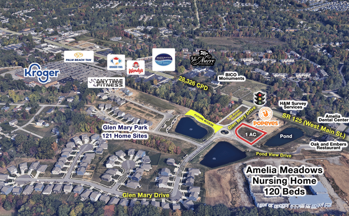Pictures of Land property located at SR 125 - at Glen Mary Drive, Amelia, OH 45102 for sales - image #1