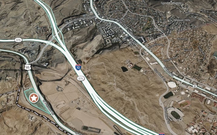 Pictures of Land property located at 2616 West Paisano, El Paso, TX 79922 for sales - image #1