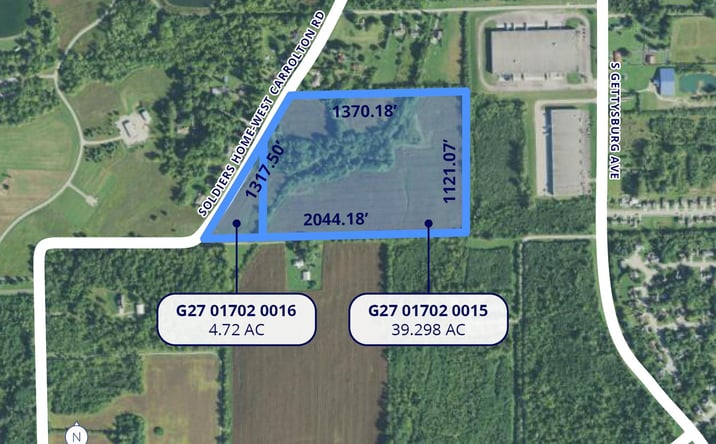 Pictures of Industrial, Land property located at 2830 Soldiers Home Rd, Miamisburg, OH 45342 for sales - image #1