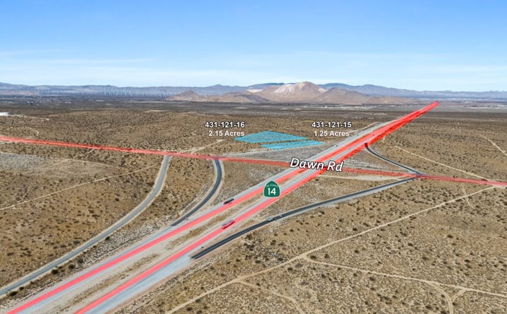 Pictures of Land property located at Dawn Rd, Rosamond, CA 93560 for sales - image #1