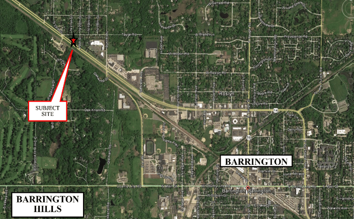 Pictures of Land property located at NW Corner Of Rt 14(Northwest Hwy) & 20th, Barrington, IL 60010 for sales - image #1