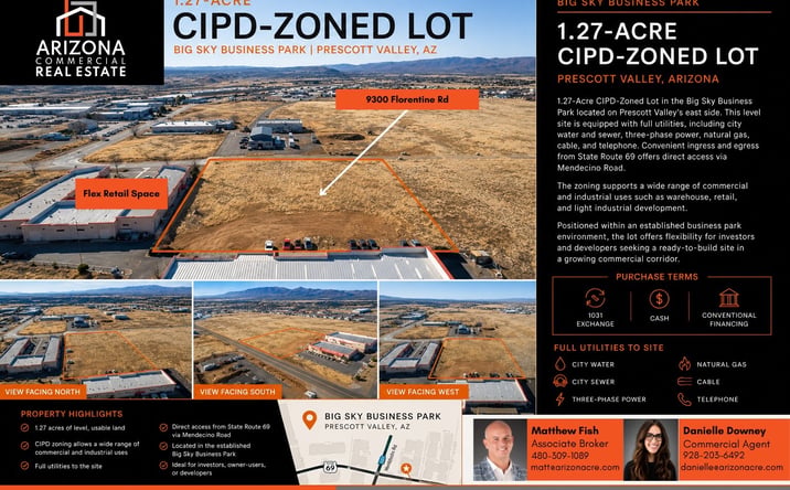 Pictures of Land property located at Florentine Rd, Prescott Valley, AZ 86314 for sales - image #1