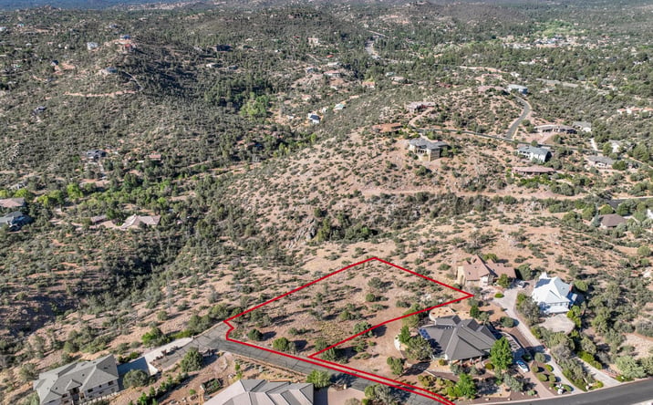 Pictures of Land property located at 1523 Southview Drive, Prescott, AZ 86305 for sales - image #1