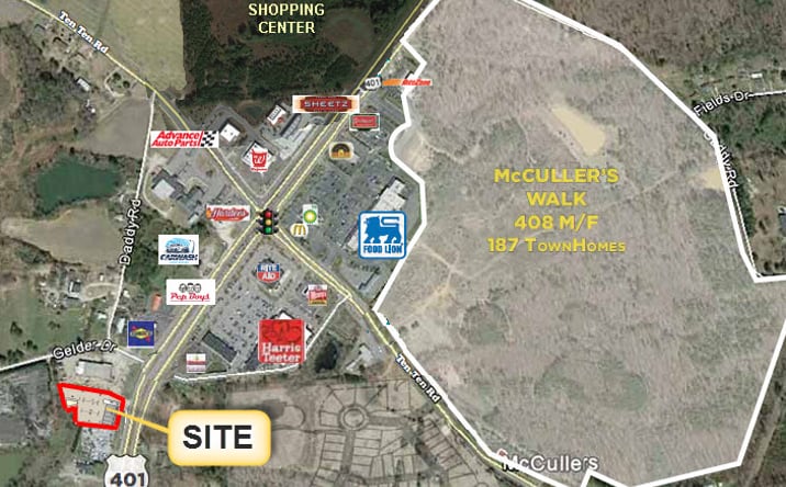Pictures of Land property located at 8250 Fayetteville Rd, Raleigh, NC 27603 for sales - image #1