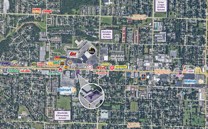 Pictures of Land property located at 2010 W Walnut St, Rogers, AR 72756 for sales - image #1