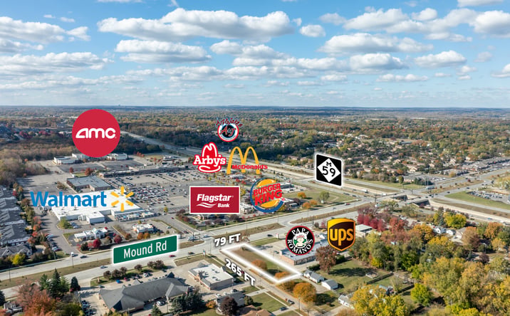 Pictures of Land property located at 44616 Mound Road, Sterling Heights, MI 48314 for sales - image #1