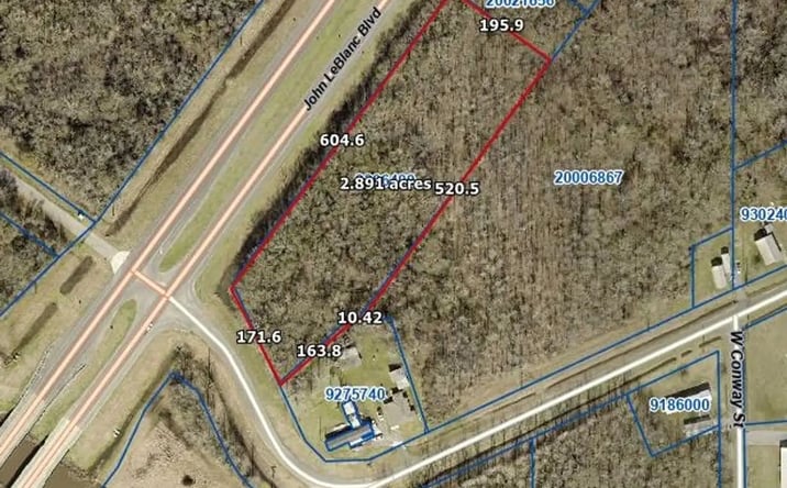 Pictures of Land property located at 7102 John Leblanc Blvd, Sorrento, LA 70778 for sales - image #1