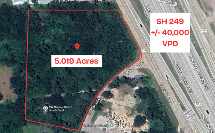 Pictures of Land property located at 126 Sentinel Oaks Dr, Pinehurst, TX 77362 for sales - image #1